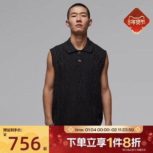 滔搏NIKE耐克男子AS M J SP GOLF SWTR VEST毛衣背心HQ8687-010