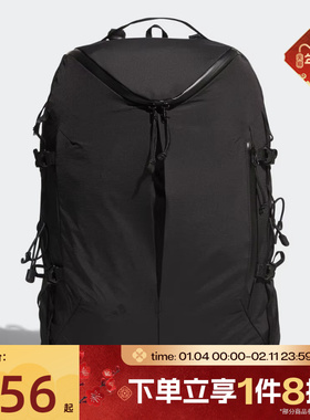 滔搏adidas阿迪达斯男女运动大容量户外休闲双肩包KT0843