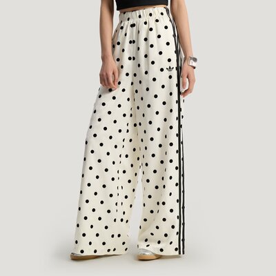 滔搏adidas阿迪达斯三叶草女子WIDE LEG PANTS运动休闲长裤KV1168