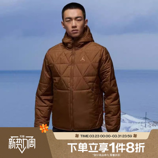 滔搏NIKE耐克男子jordan运动休闲连帽棉服外套FZ3163 281