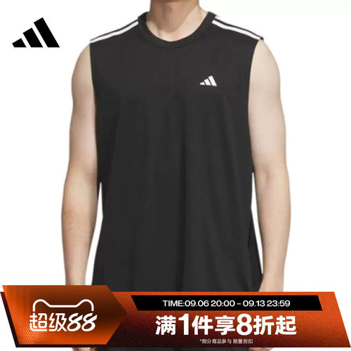 滔搏adidas阿迪达斯男女BB ALWRLD TANK运动休闲无袖T恤KE5906