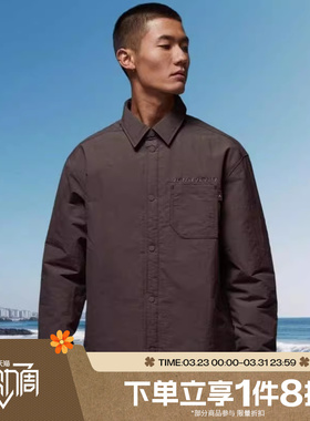 滔搏NIKE耐克男子舒适复古运动休闲长袖衬衫IM9720-237