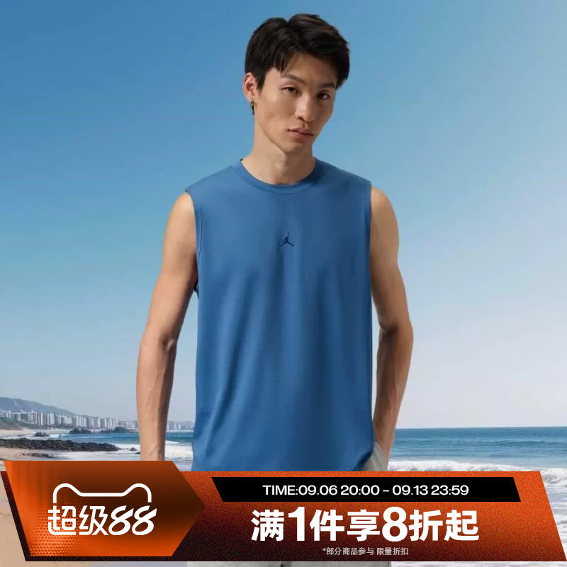 滔搏NIKE耐克男子背心健身训练跑步运动休闲无袖T恤IB2246-485图片