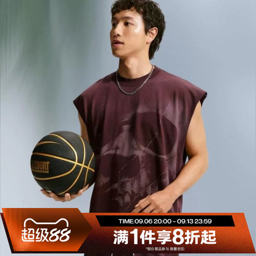 滔搏NIKE耐克男子运动舒适休闲无袖T恤IM5203-652
