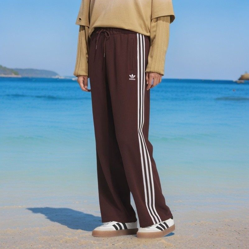 滔搏adidas阿迪达斯三叶草女子直筒裤针织运动休闲长裤KS5961,运动服/休闲服装,运动长裤,淘宝优惠券,粉丝福利购,淘宝优惠卷