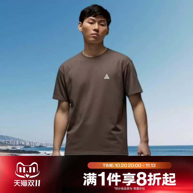 滔搏NIKE耐克男子运动休闲舒适圆领宽松短袖T恤DC5357-004