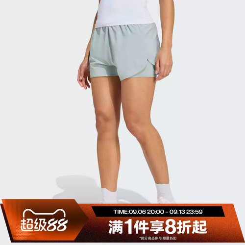滔搏adidas阿迪达斯女子运动舒适休闲短裤KE7397