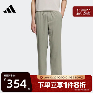 滔搏adidas阿迪达斯男子多口袋凉感梭织运动休闲长裤 子KE6003