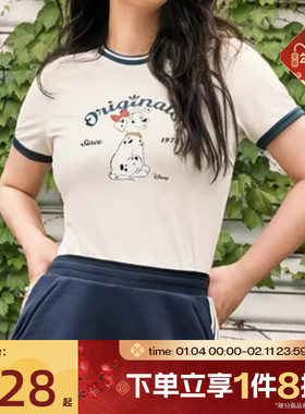 滔搏adidas阿迪达斯三叶草女子简约时尚运动休闲短袖T恤KG6696