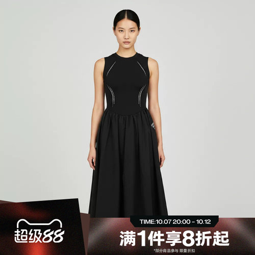 滔搏adidas阿迪达斯女子舒适时尚运动休闲连衣裙KS5169