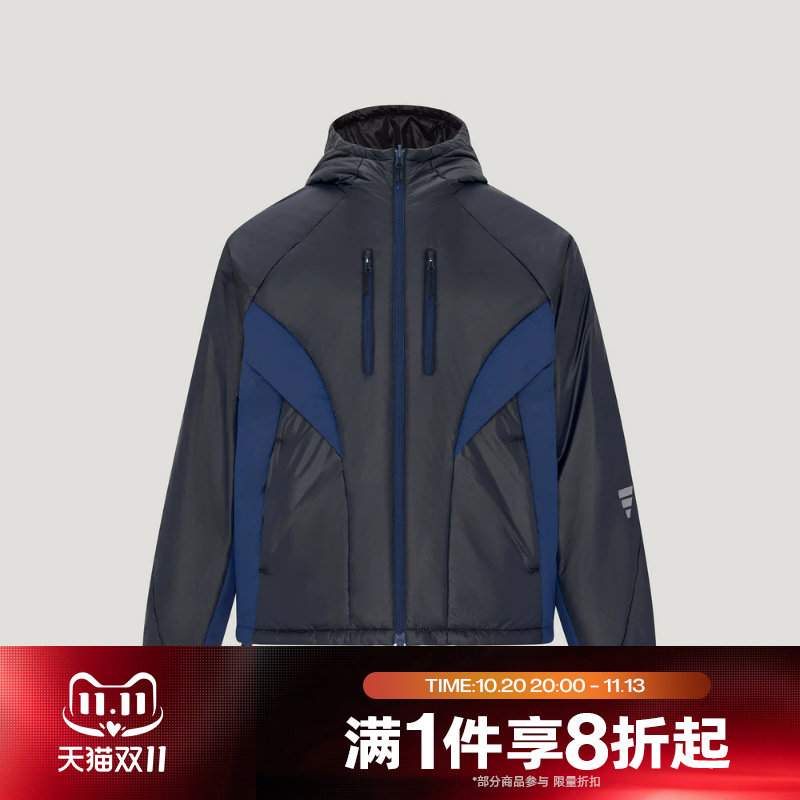 滔搏adidas阿迪达斯男子M RVS PAD J运动休闲棉服外套KY5312