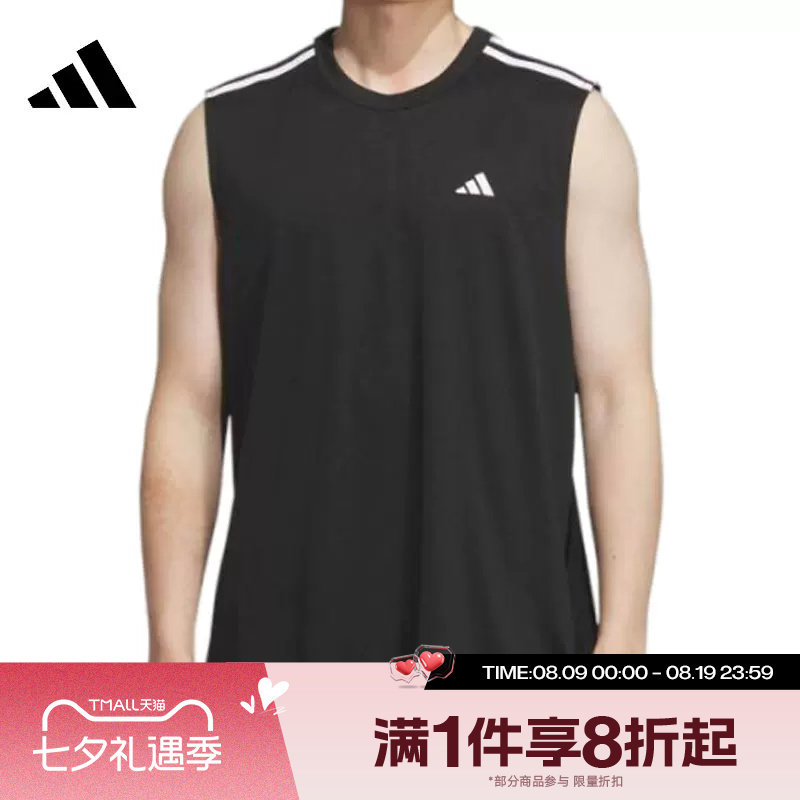 滔搏adidas阿迪达斯男女BB ALWRLD TANK运动休闲无袖T恤KE5906 - 实物图