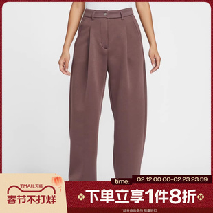 滔搏NIKE耐克女子工装裤运动裤大口袋休闲梭织长裤IF0322-502