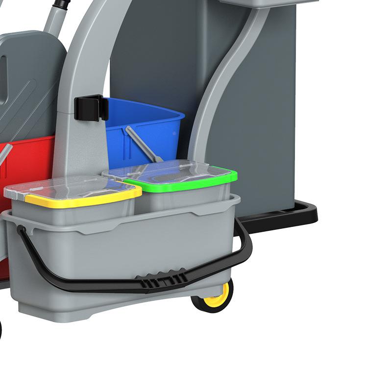 白AF08下BAIYUNC11E多功能清9洁车带榨水车云拖把桶移动压式双桶