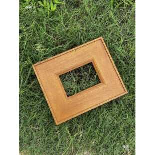 打印照片展挂裱墙相框油画外览框木框 &sdlz实木复古画框装