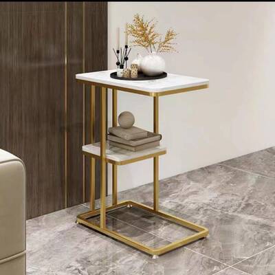 2096小现代长方形轻奢岩板茶几几客厅角几设计边港式台风格阳方型