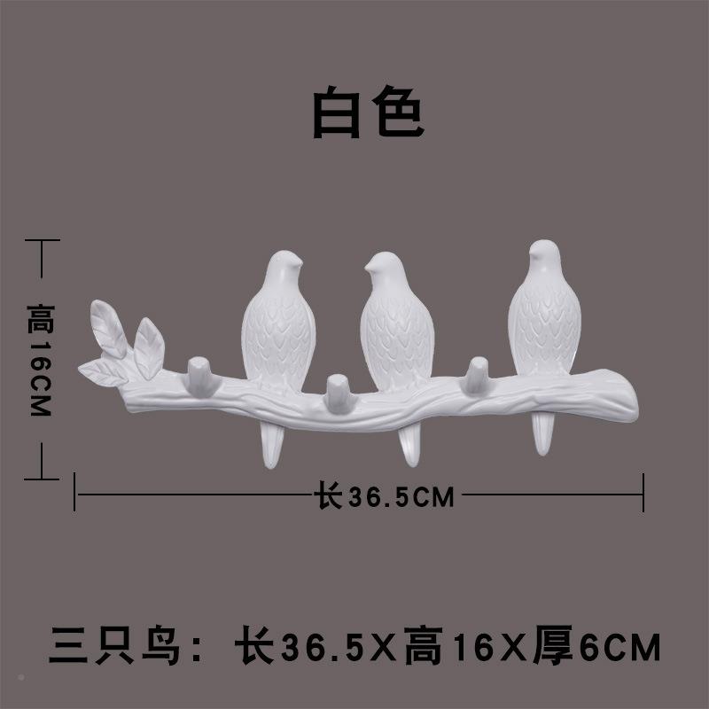 免打孔创意门内衣后小鸟挂钩挂架衣钩门壁上无痕MWZ墙室挂衣服衣