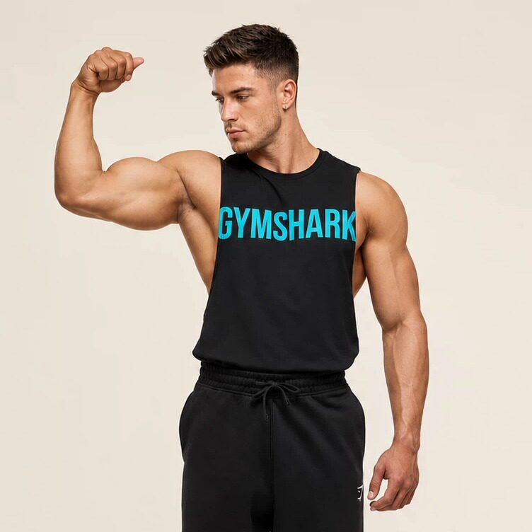 gymshark冰感透气背心男吸湿不闷