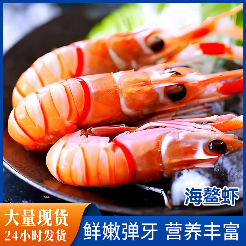 于小二海鲜冷冻海螯虾爱尔兰寿司刺身日料西餐家庭商用虾批货零售