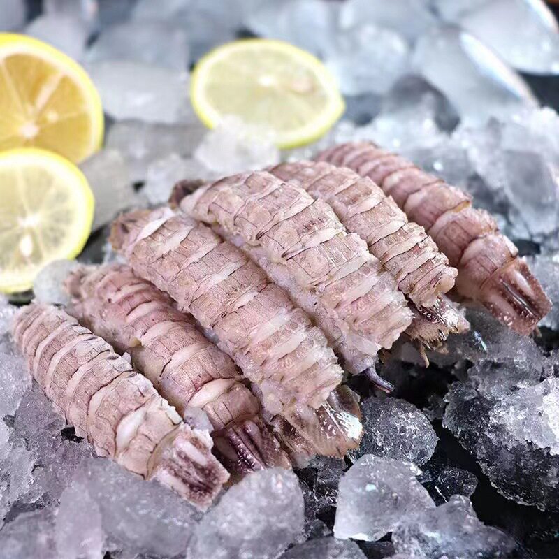 于小二皮皮虾肉工厂直销新鲜现剥虾姑肉冷冻盒去壳虾虎虾爬子海鲜