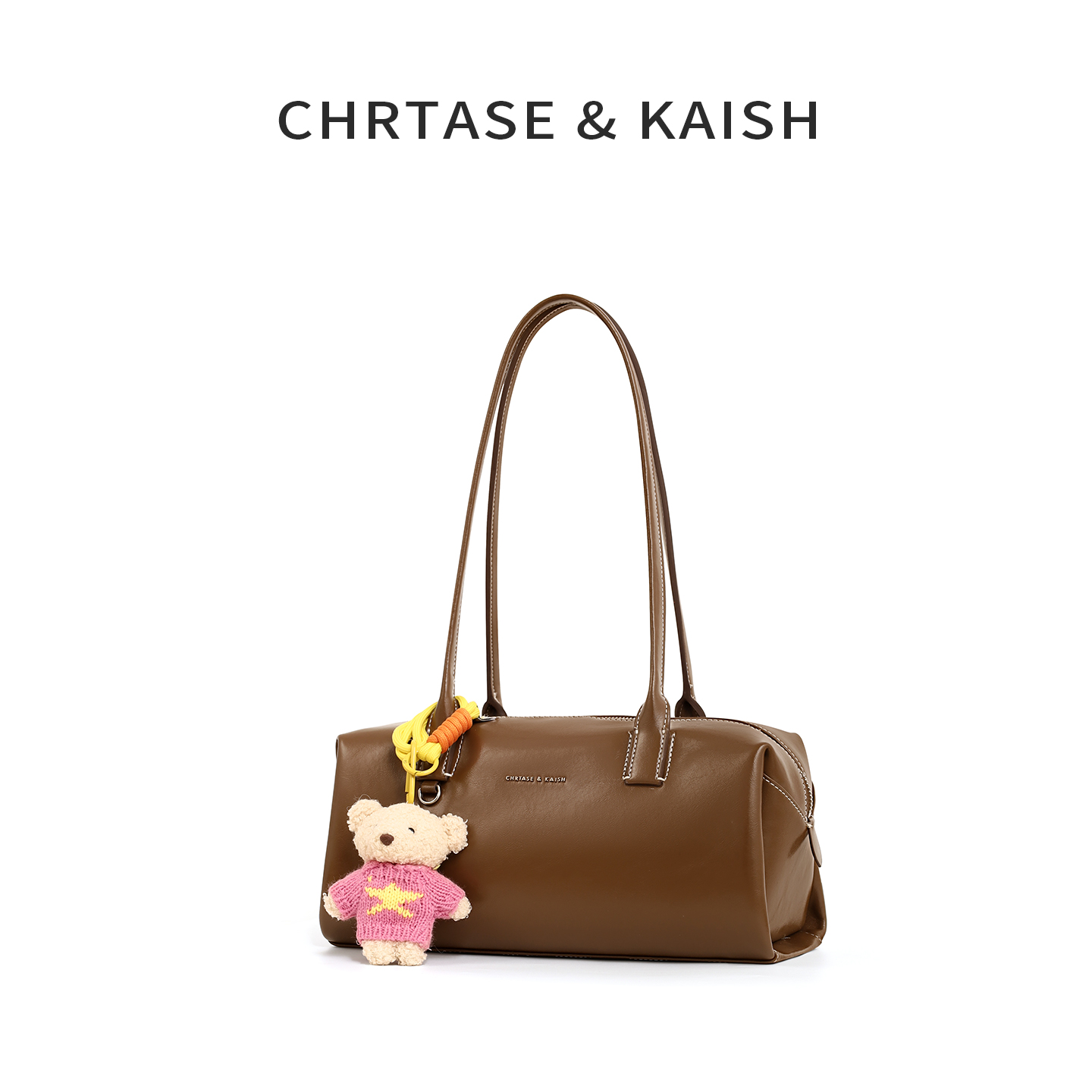 CHRTASE&KAISH官网品牌保龄球包包女2025新款手提包通勤包枕头包