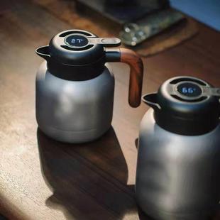 保温水壶大容量保温壶家用水杯白茶焖泡壶 高级纯钛焖茶壶2023新款