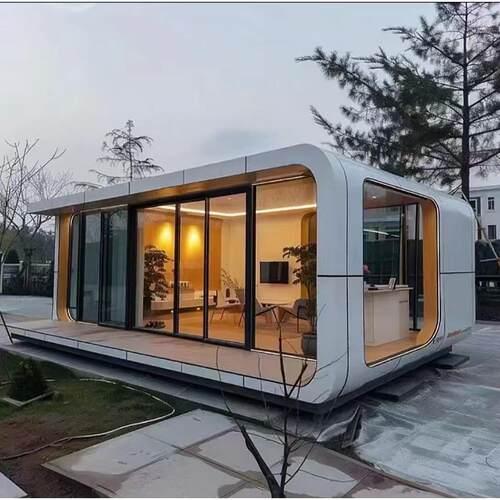 苹果仓集装箱 商业街智能办公室太空舱移动别墅 户外景区苹果仓