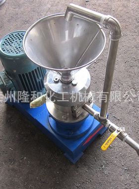 现货直销管口出料不锈钢胶体磨 果酱蔬菜酱食品级研磨机胶体磨