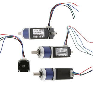 Dual axis motor 0604B NEMA8 reduction AG5 speed OK20STH38