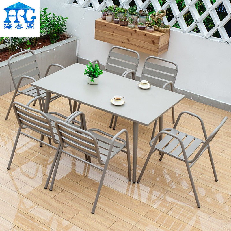 户外桌椅铝合金防水防晒庭院花园阳台露天奶茶咖啡厅休闲铁艺组合,搬运/仓储/物流设备,立体仓库设备,淘宝优惠券,粉丝福利购,淘宝优惠卷