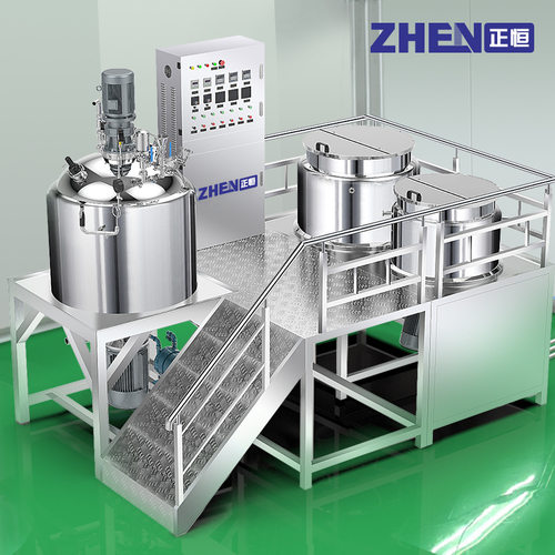 正恒ZH-RG1000L真空乳化机 1吨高速剪切乳化锅 乳化机厂家