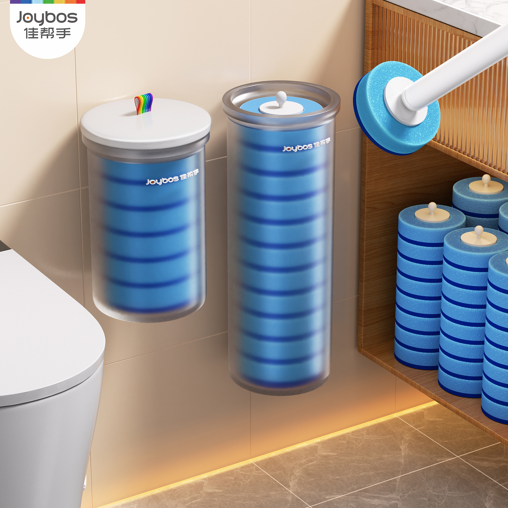 佳帮手一次性马桶刷家用壁挂卫生间洗厕所清洁刷子洁厕神器