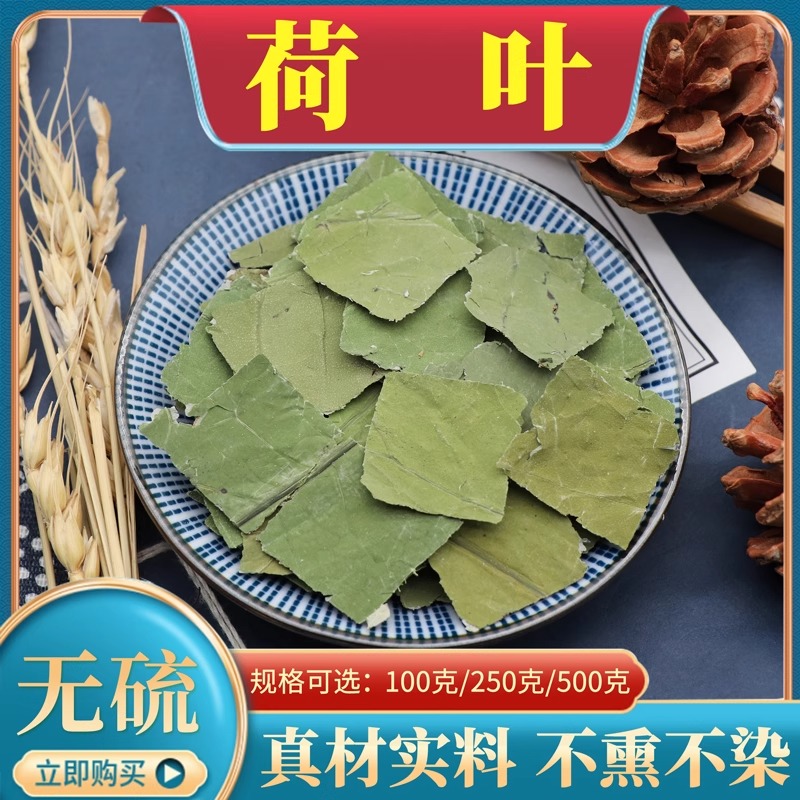 新鲜荷叶500g克荷叶切小片中药材农产品莲叶荷叶干片荷叶茶包邮