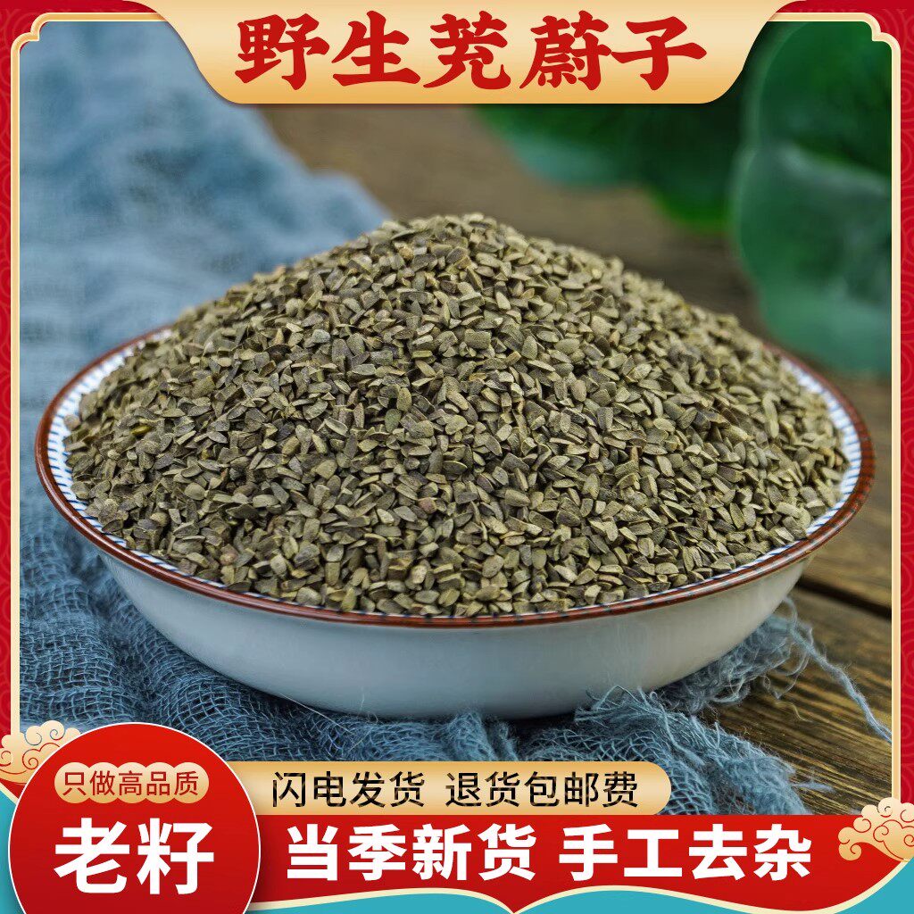 茺蔚子中药材500g野生新货充蔚子茺卫子茺玉子籽坤草籽另售益母草