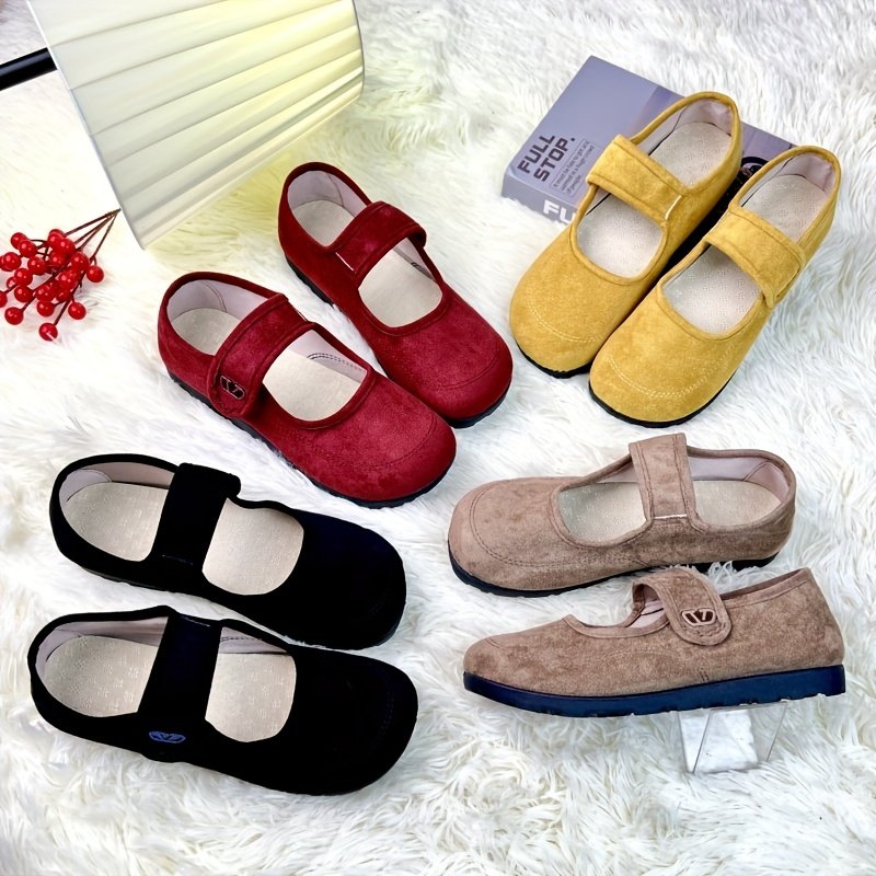新款秋季老北京布鞋女法式软底透气豆豆鞋复古单鞋轻便防滑妈妈鞋,女鞋,传统布鞋,淘宝优惠券,粉丝福利购,淘宝优惠卷