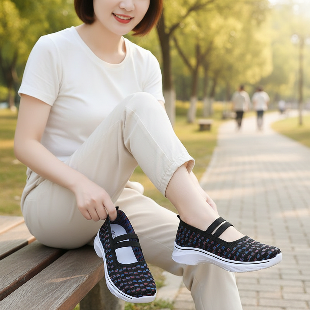 老北京布鞋女透气网眼软底舒适防滑网布春夏秋季2026新款休闲鞋,女鞋,网面鞋,淘宝优惠券,粉丝福利购,淘宝优惠卷