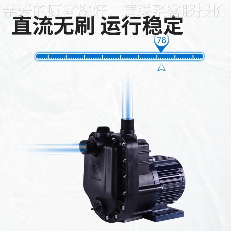 厂家直直自力吸磁泵 耐TXH腐蚀塑料自吸高效节流销能DC24V48V磁力