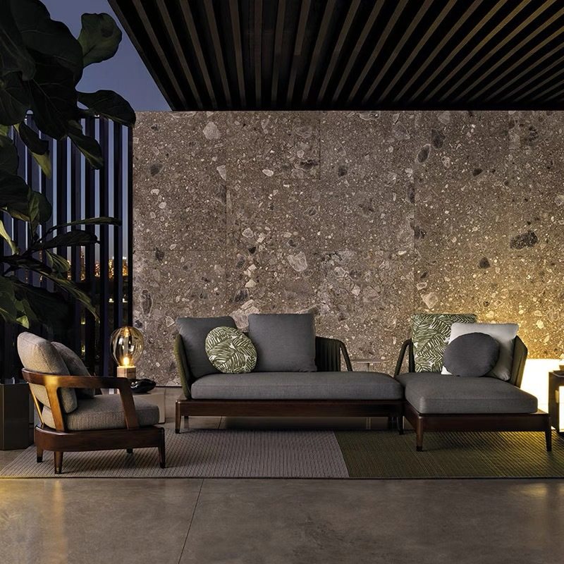 北欧户外藤椅沙发柚木阳台庭院别墅藤编贵妃客厅休闲酒店实木家具,住宅家具,户外沙发,淘宝优惠券,粉丝福利购,淘宝优惠卷