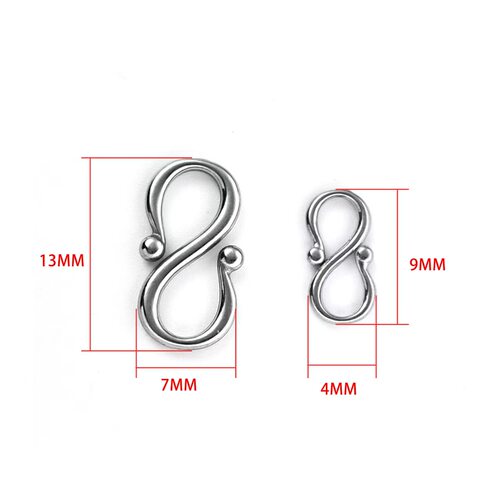 不锈钢S扣连接扣环S勾diy配件