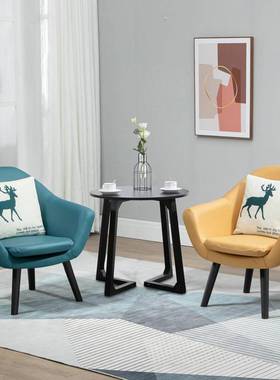 小型公室办公室商务组合接待室接待单人心理组合茶几几组咨询心理