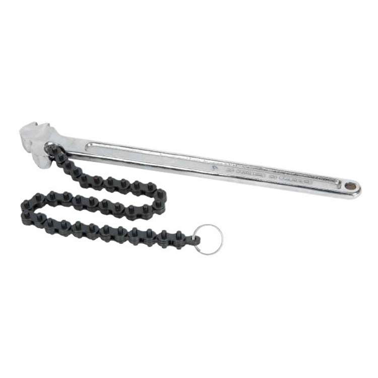 钢盾工具 链条扳手滤清器机油格扳手12寸 15寸S112009 S112010