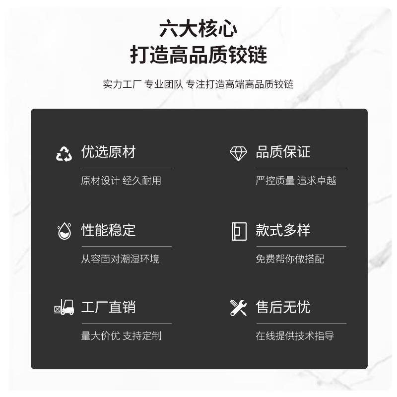 璃玻门窗合页铰链全淋浴房钢化玻璃门可调铜节180弹GH104A簧铰GH1