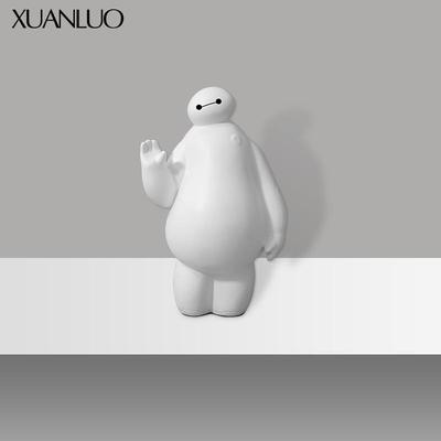 新品大白件摆现代简约样书板房卡通物桌客厅电9000-213视柜软装树