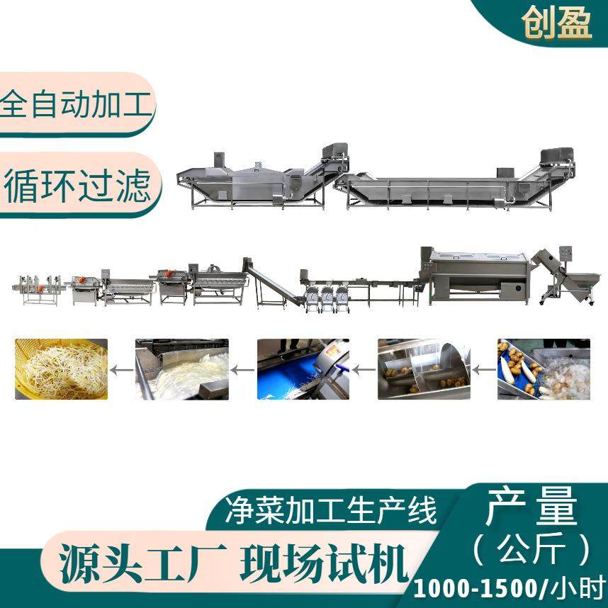 净菜加工清洗线叶菜根茎菜涡流清洗机果蔬加工设备海鲜清洗,清洗/食品/商业设备,其他食品加工设备,淘宝优惠券,粉丝福利购,淘宝优惠卷