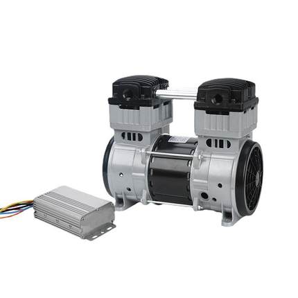 车用直流无油空压机高品质BST1100DC96v12V24V36V48V72摇摆活塞式