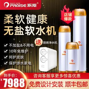 家用全屋中央软水器 派斯无盐软水机 别墅大流量阻垢净水系统