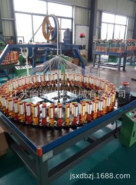 响道XD64耐高温管编织机56锭玻璃纤维套管编织机自熄管