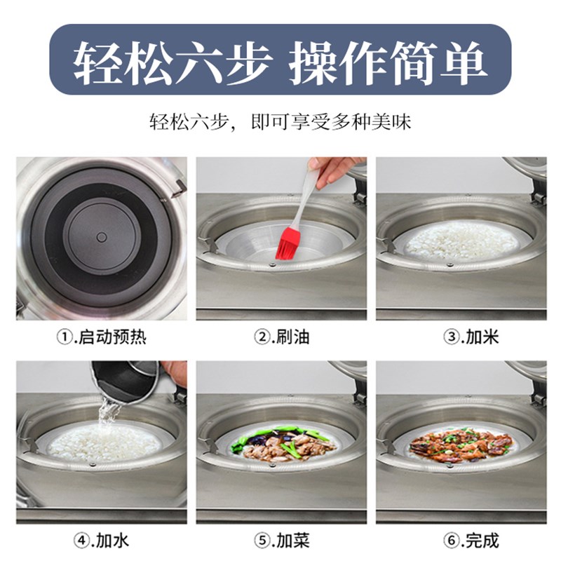 煲仔饭机商用全自动智能电锅巴机器砂锅瓦煲外送专用数码电煲仔炉