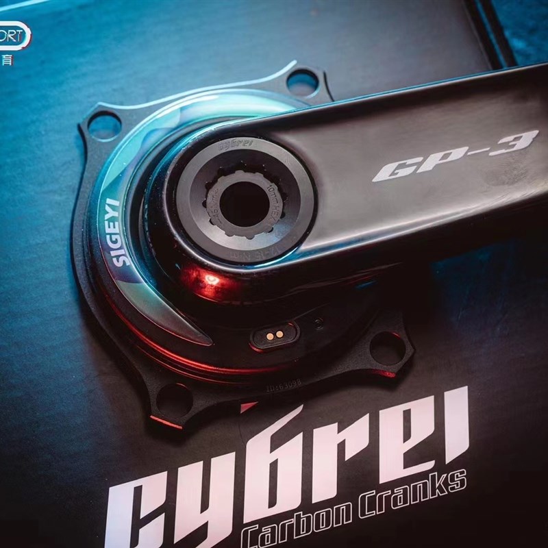 CYBREI GP-3曲柄碳纤维自行车配件SIGEYI功率计相容曲柄图片
