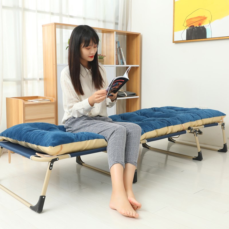加厚简约陪护床垫子加大加长医院陪护专用床垫冬季保暖办公室午休